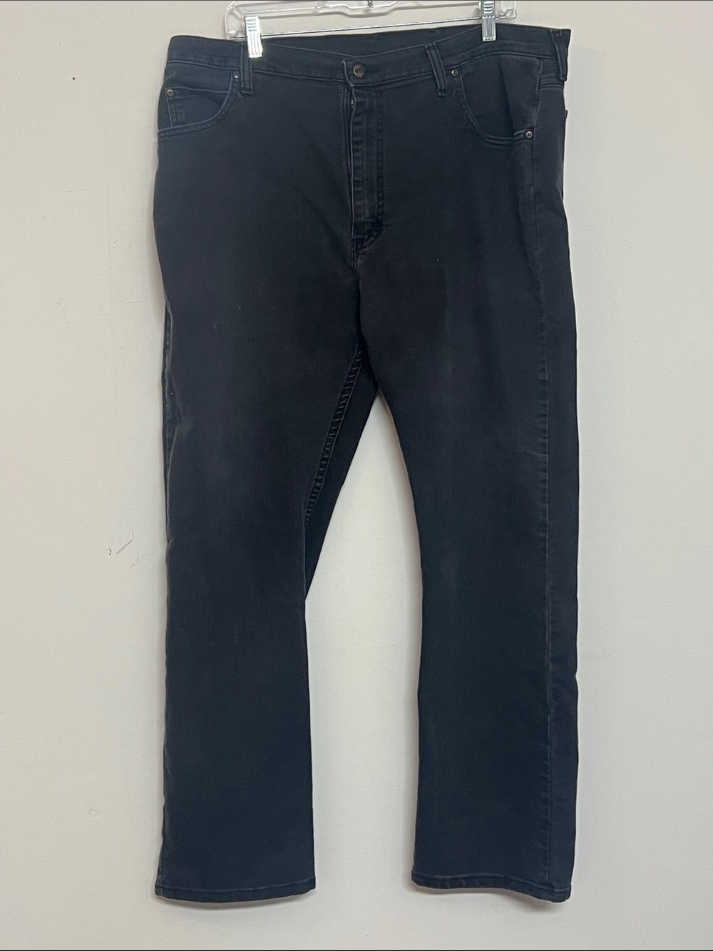 🌞 Dickies Black Stretch Straight Jeans Standard 5 pocket design Men size 38w 30l